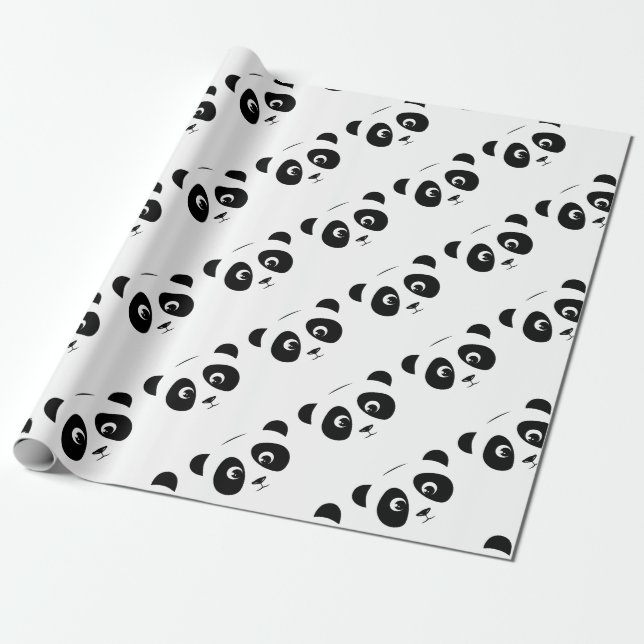 PAPEL DE PRESENTE PANDA (Desenrolado)