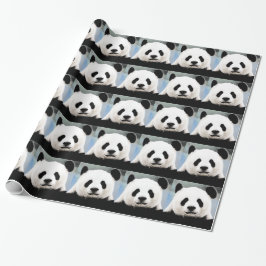 Papel De Presente Panda