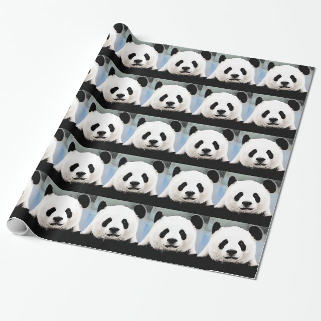 Papel De Presente Panda (Desenrolado)