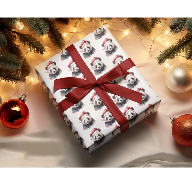 Papel De Presente Panda Natal (Criador carregado)