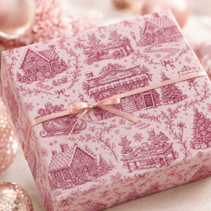 Papel De Presente Pano de Natal de Padaria de Biscoito de Gengibre R
