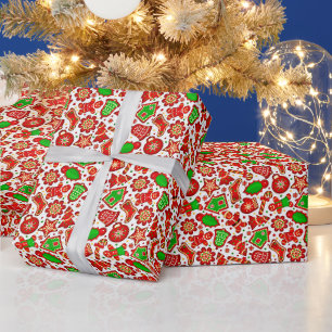 Papel De Presente Pão de gengibre 