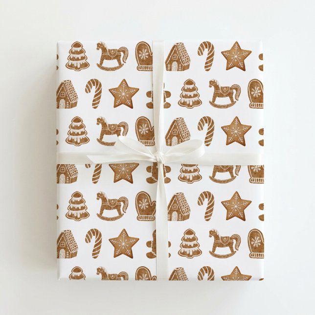 Papel De Presente Pão de gengibre  (Criador carregado)
