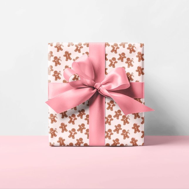 Papel De Presente Pão-de-rosa Natal Trendência Festiva (Criador carregado)
