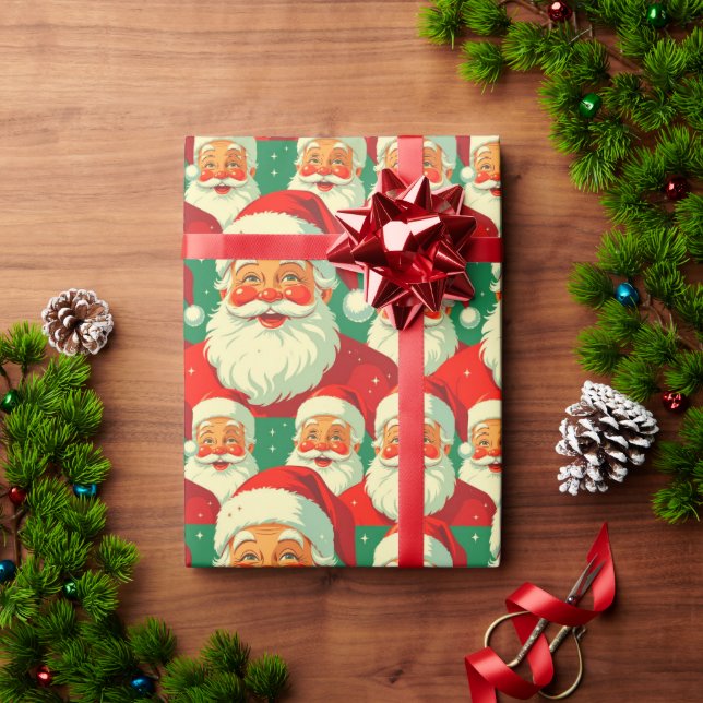 Papel De Presente Papai Noel (Presente de Natal)