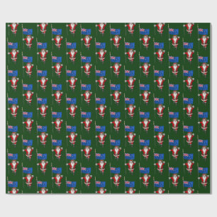 Papel De Presente Papai Noel, Alferes Da Nova Zelândia