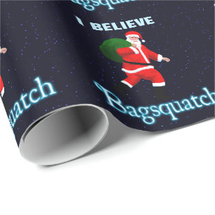Papel De Presente Papai Noel - Bagsquatch