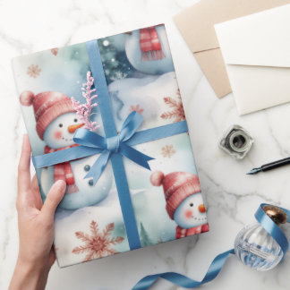 Papel De Presente Papai Noel Bonito Natal