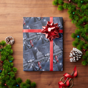 Papel De Presente Papai Noel em Londres Pintura por Alfred Fox