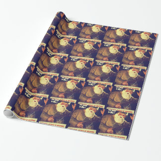 Papel De Presente "Papai Noel foi à guerra! "