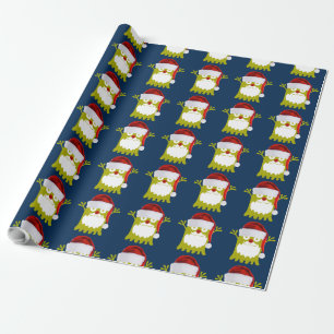Papel De Presente Papai Noel Monstro