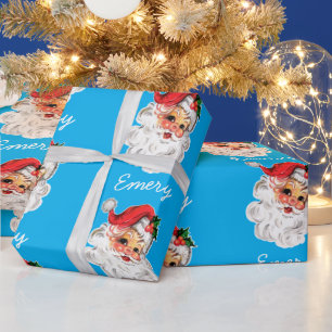 Papel De Presente Papai Noel Personalizado Presente de Natal