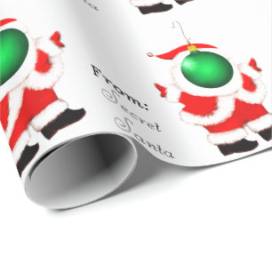 Papel De Presente Papai noel secreto