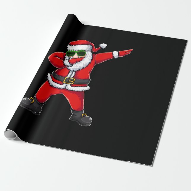 Papel De Presente papais noeis dabbing (Desenrolado)