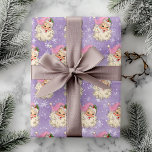 Papel De Presente Papais noeis de Aquarela Rosa Vintage<br><div class="desc">Este design pode ser personalizado na área fornecida pela alteração da foto e/ou do texto. Ou pode ser personalizado clicando em Personalizar este Modelo e, em seguida, escolhendo o clique para personalizar mais a opção e excluir ou alterar a cor do plano de fundo, adicionar texto, alterar a cor ou...</div>