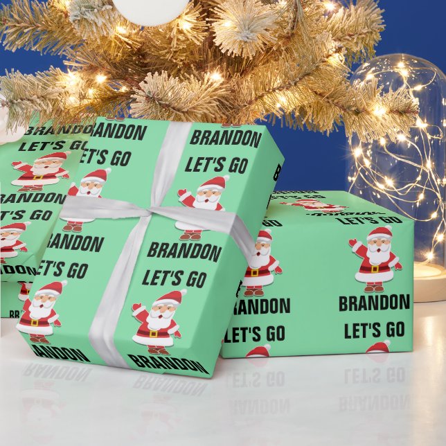 Papel De Presente PAPAIS NOEIS DE NATAL DE BRANDON DO vamos  (Feriados)
