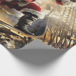 Papel De Presente Papais noeis É Um Pirata