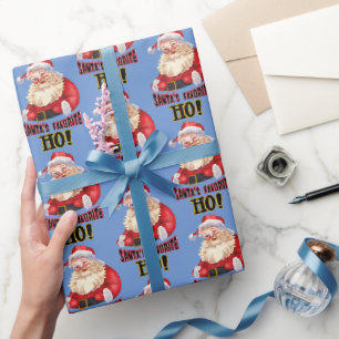 Papel De Presente Papais noeis Favoritos Ho