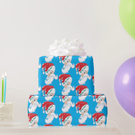 Papel De Presente Papais noeis Ho Ho Ho