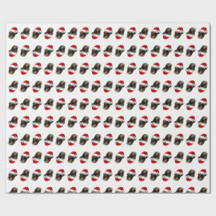 Papel De Presente Papais noeis Schnauzer