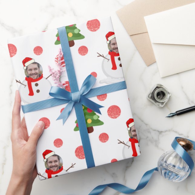 Papel De Presente Papanicolau personalizado com fotos engraçadas (Presentear)