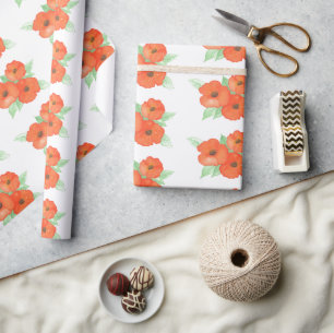Papel De Presente Papas Laranja