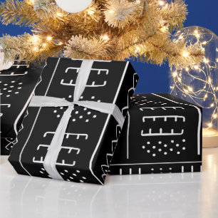 Papel De Presente Papel Africano de Acondicionamento de Padrões