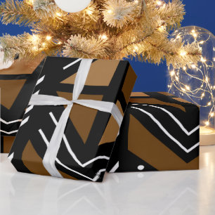 Papel De Presente Papel Africano de Enrolamento de Lama