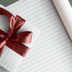 Papel De Presente Papel amplo de enrolamento de notebook em execução