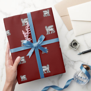 Papel De Presente Papel Assírio de Embraiagem