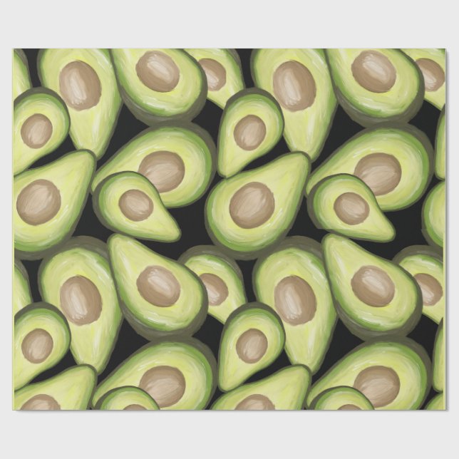 Papel De Presente Papel Avocado para Moldagem (Aberto)