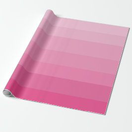 Papel De Presente Papel bonito cor-de-rosa para embrulhar a fibra