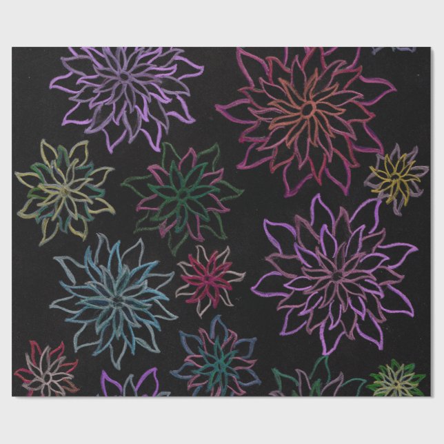 Papel De Presente Papel celestial de embalagem (Aberto)