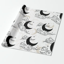 Papel De Presente Papel Crescent Moon Wraping