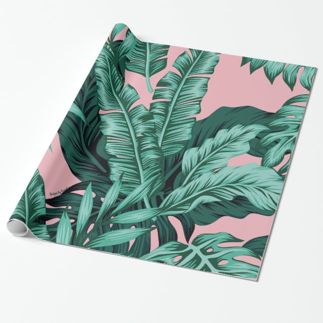 Papel De Presente Papel de embalagem de 30" x 6', papel de enrolamen (Desenrolado)