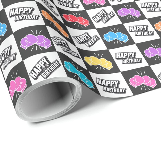 Papel De Presente Papel de Embalagem de Aniversário (Ponta do rolo)