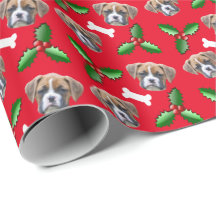 Papel de embalagem de Natal para cães