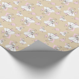 Papel De Presente Papel de embalagem múltipla neutro de moda