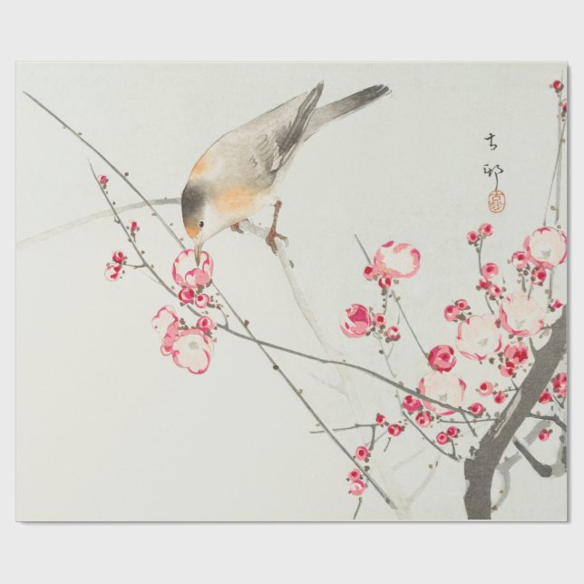 PAPEL DE PRESENTE PAPEL DE EMBALAGEM: OHARA KOSON : SONGBIRD (Aberto)
