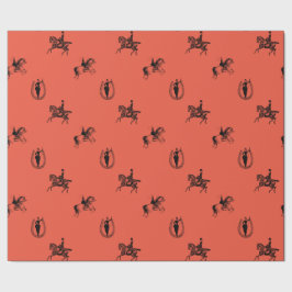 Papel De Presente Papel De Embalagem Para Mulheres Equestres Vitoria