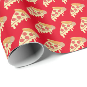 Papel De Presente Papel de embalagem para pizza de pepperoni de fusã