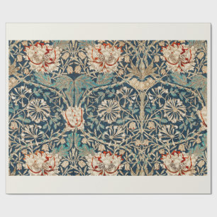 PAPEL DE PRESENTE PAPEL DE EMBALAGEM: WILLIAM MORRIS : HONEYSUCKLE