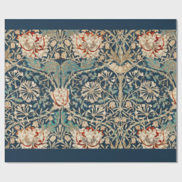 PAPEL DE PRESENTE PAPEL DE EMBALAGEM: WILLIAM MORRIS: HONEYSUCKLE 18