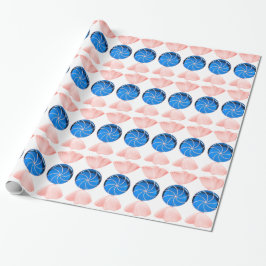 Papel De Presente Papel de embrulhamento Blue Candy