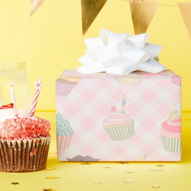 Papel De Presente Papel de embrulhamento de amor de bolo (Criador carregado)