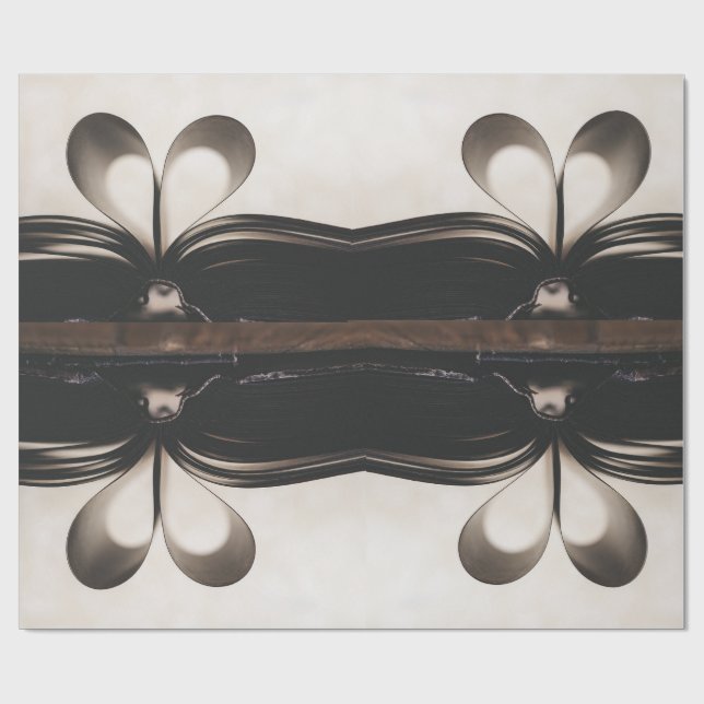 Papel De Presente Papel de embrulhamento de Dia de os namorados de a (Aberto)