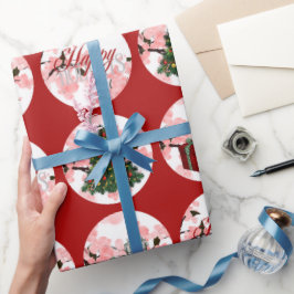 Papel De Presente Papel de embrulhamento de Natal