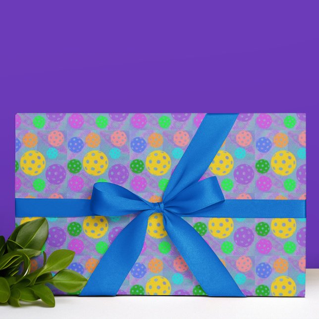 Papel De Presente Papel de embrulhamento de Pop de pinball divertido (Fun contemporary modern and trendy wrapping paper!)