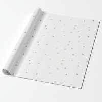 Papel de embrulhamento de presentes Dourado Sparkl