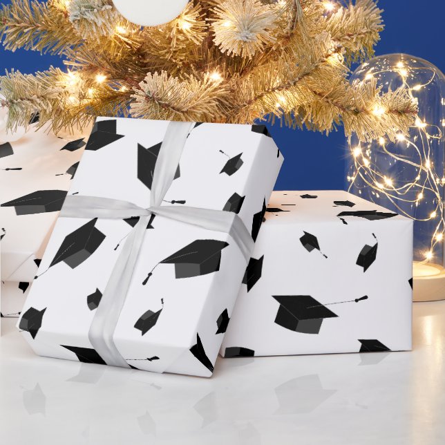 Papel De Presente Papel de embrulhamento do poço do Boné de formatur (Feriados)